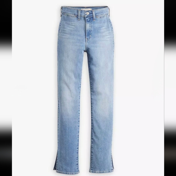 Levis Tailored 724 High Rise Straight Women's Jeans - Picture 1 of 5